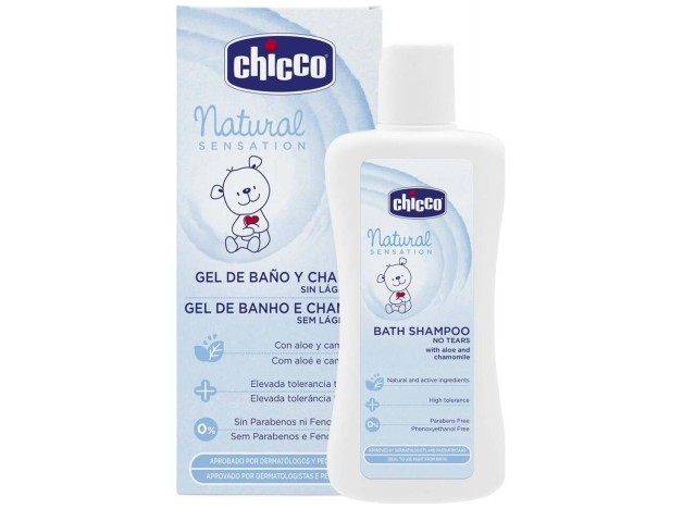 Chicco Natural Sensation Gel De Baño Y Champú,...