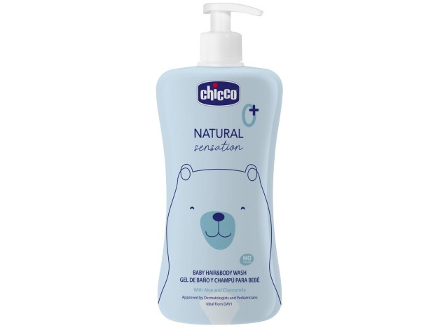 Chicco Natural Sensation Gel De Baño Y Champú,...