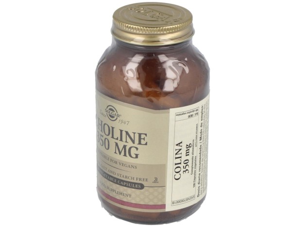 Colina 350 Mg 100 Capsula Vegetales