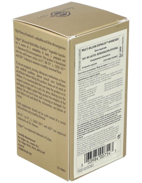 Multi Billion Dophilus Avanzado 60Vegicaps
