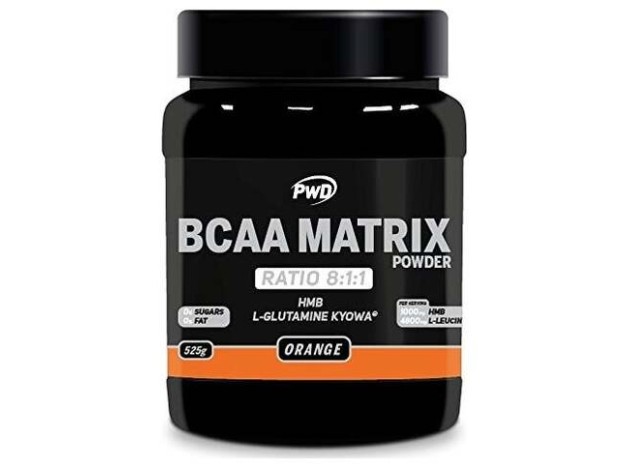 Pwd Bcaa Matrix Sabor Naranja 525G
