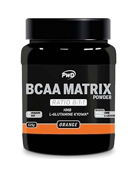 Pwd Bcaa Matrix Sabor Naranja 525G