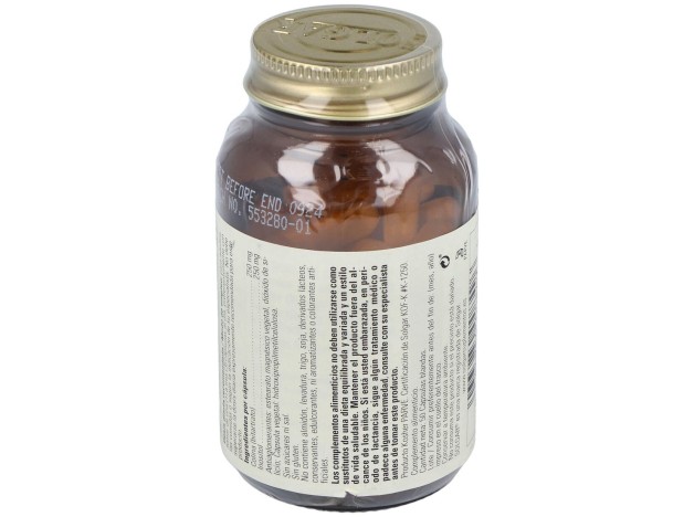 Colina Inositol 250/250Mg. 50Cap