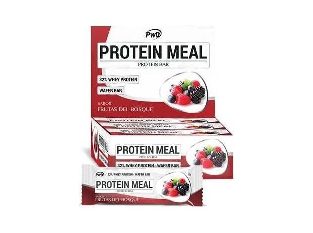 Protein Meal Barritas Frutas Del Bosque 12Uds.