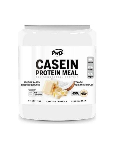 Pwd Casein Protein Meal Chocolate Blanco Y Coco 450G