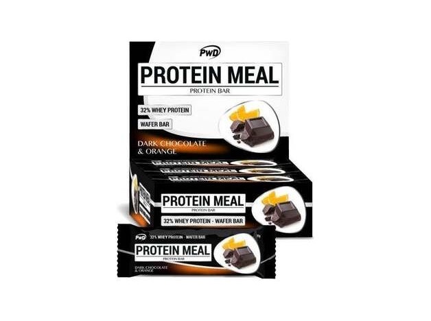 Pwd Barra Protein Meal Chocolate Negro Naranja 35G