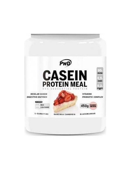 Casein Protein Meal Tarta De Queso Con Fresa 450Gr