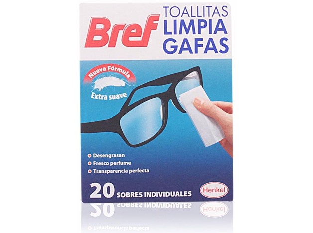Bref Toallitas Limpiagafas 20Uds