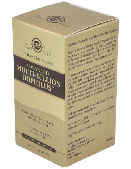 Multi Billion Dophilus Avanzado 60Vegicaps