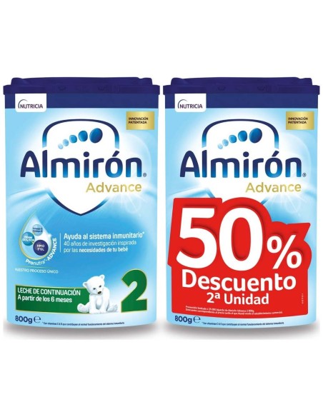 Duplo Almirón Advance 2 Leche De Continuación, 2 X 800 Gr