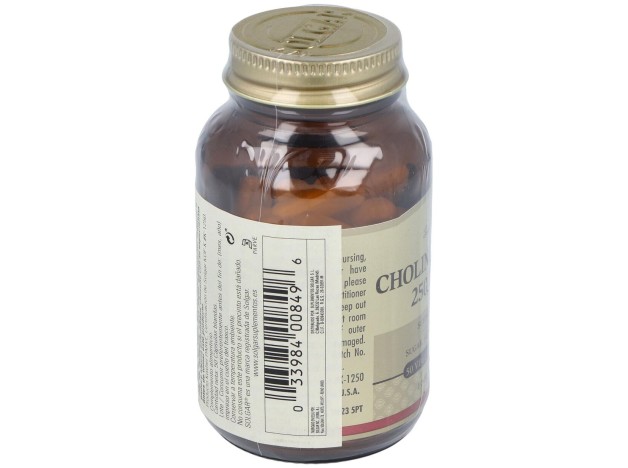 Colina Inositol 250/250Mg. 50Cap