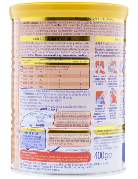 Nestlé Prenan 400G