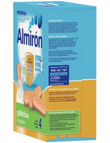 Almirón Galletitas Advance Nuevo Pack Sin Gluten, 250 G