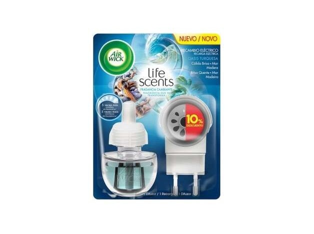 Air-Wick Ambientador Electrico Completo Oasis...