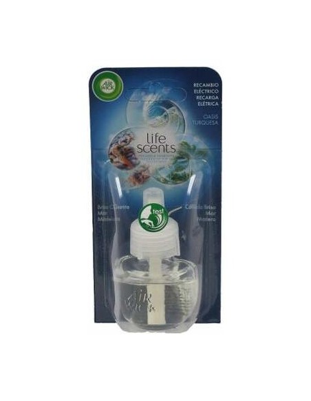 Air-Wick Ambientador Electrico Recambio Oasis Turquesa 17 Ml