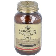 Picolinato Cromo 200 mcg Solgar - Mantiene la glucosa