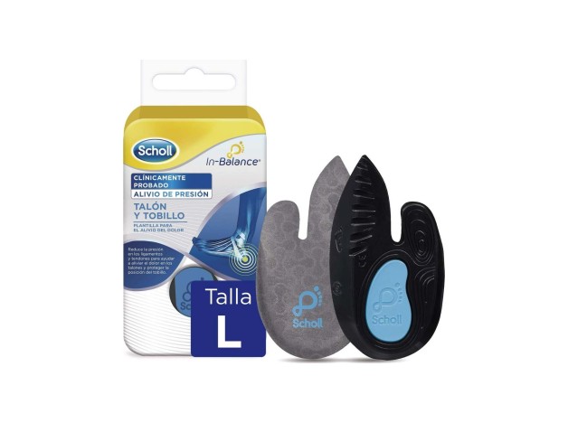 Scholl Plantilla Talon-Tobillo T/L 42-45 2 Un