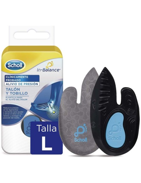 Scholl Plantilla Talon-Tobillo T/L 42-45 2 Un