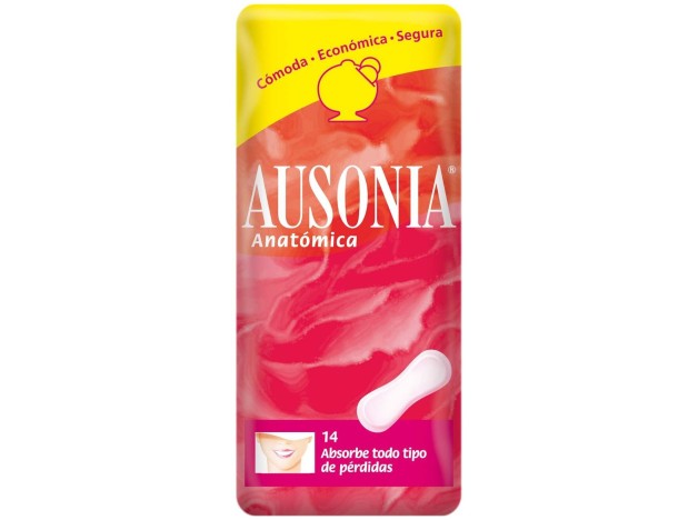 Ausonia Anatomica Compresas 14 Uds