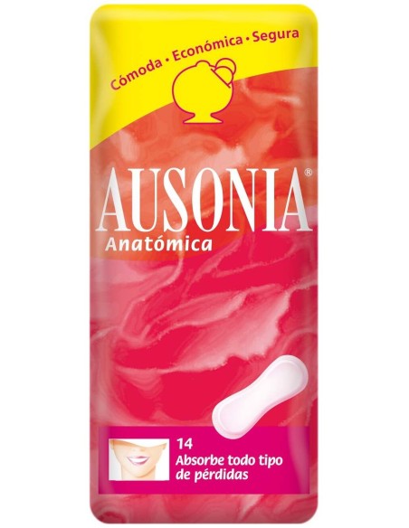 Ausonia Anatomica Compresas 14 Uds