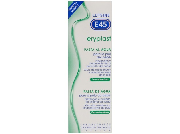 Eryplast Pasta Al Agua Crema Pañal Bebé 2 X 125Ml