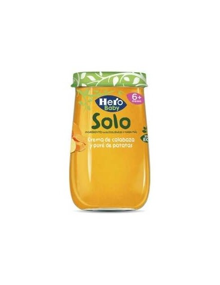 Hero Solo Tarrito Calabaza Patata Guisantes Y Brócoli Eco 190G