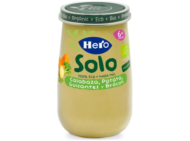 Hero Solo Tarrito Calabaza Patata Guisantes Y...