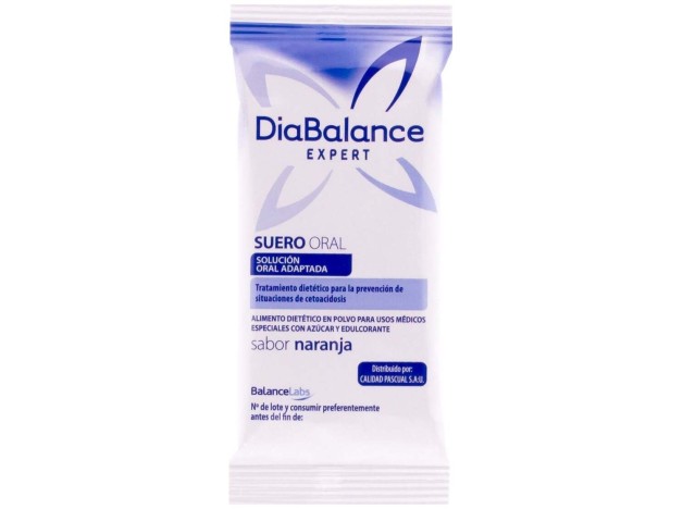 Diabalance Expert Suero Oral Naranja 4 Sobres