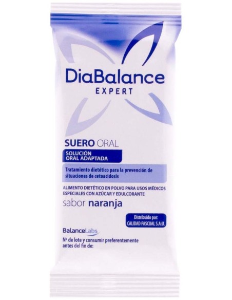 Diabalance Expert Suero Oral Naranja 4 Sobres