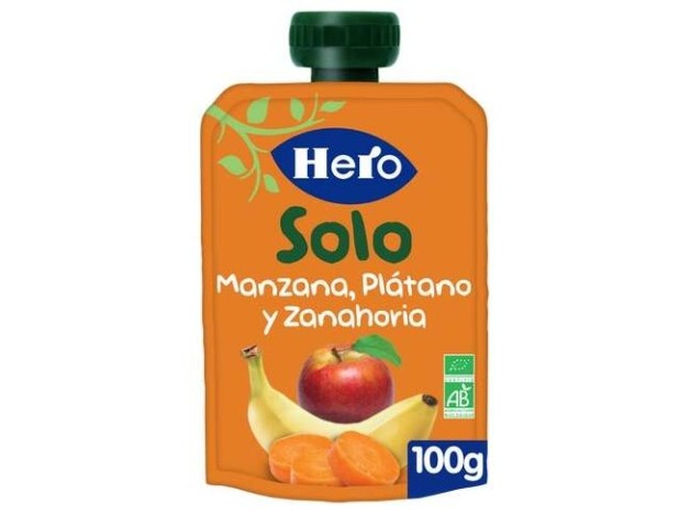 Hero Pedialac Solo Manzana Platano Y Yogur 120G
