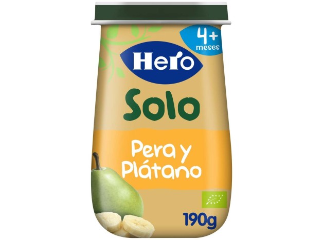 Hero Baby Solo Potito Eco Pera-Platano 190Gr.