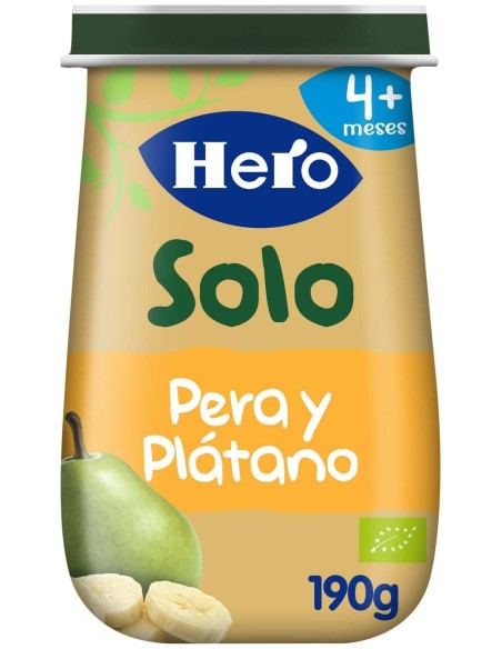 Hero Baby Solo Potito Eco Pera-Platano 190Gr.