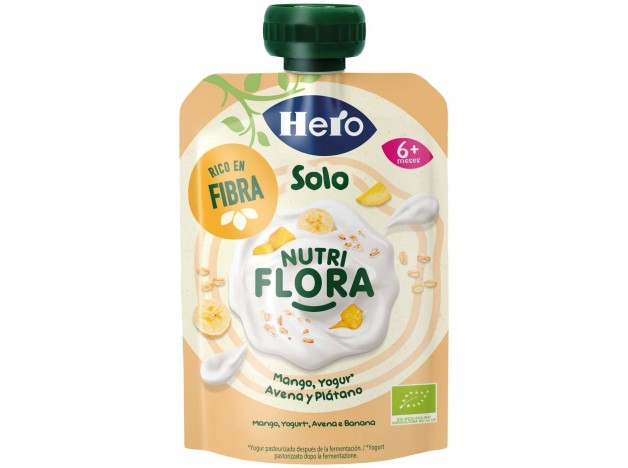 Hero Baby Solo Bolsita Sabor Mango, Plátano Y...