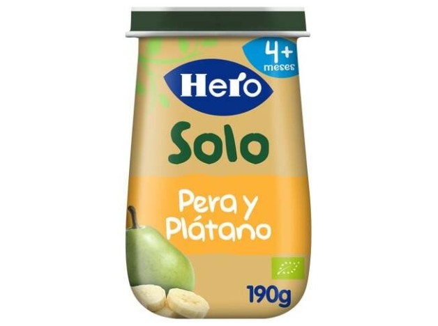 Hero Baby Solo Potito Eco Pera-Platano 190Gr.