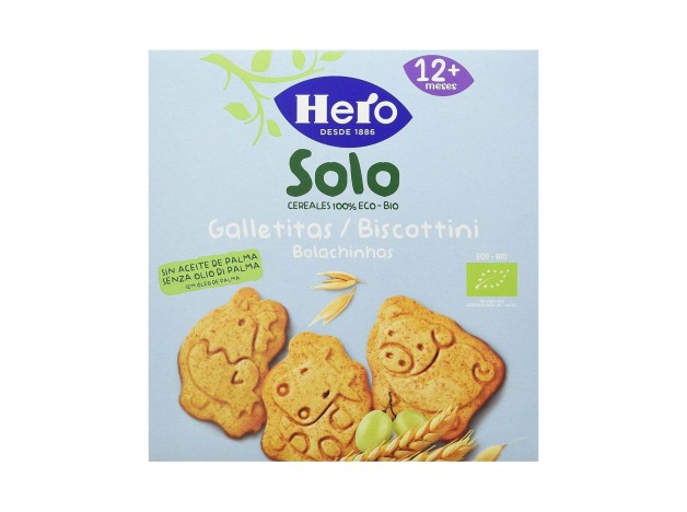 Hero Baby Solo Galletitas De Cereales 100%...