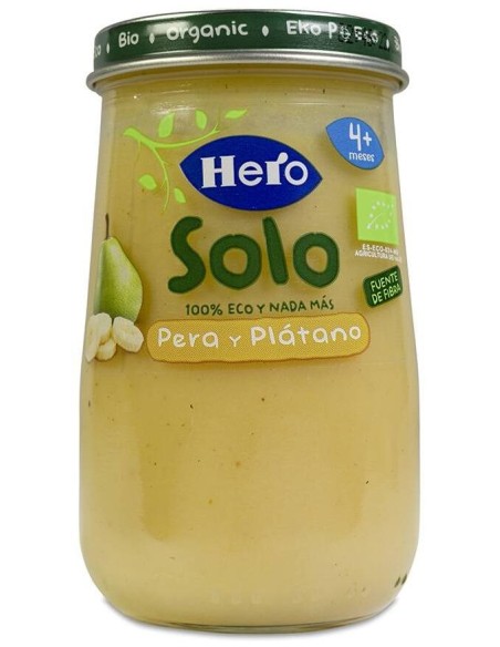 Hero Baby Solo Potito Eco Pera-Platano 190Gr.