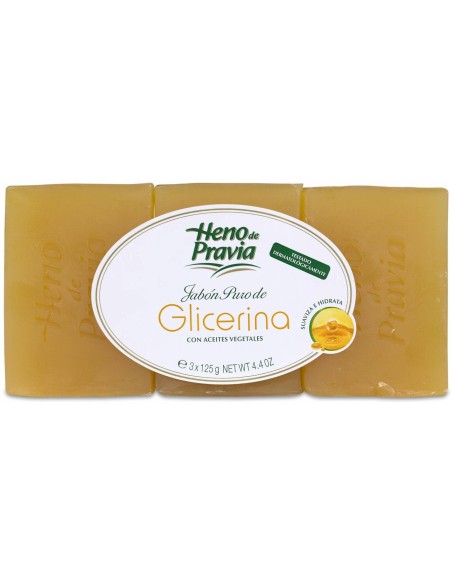 Promoción Heno De Pravia Jabón Puro Glicerina, 3 Uds