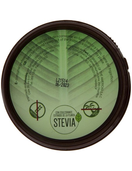 Crema Cacao-Avellana Stevia 200Gr