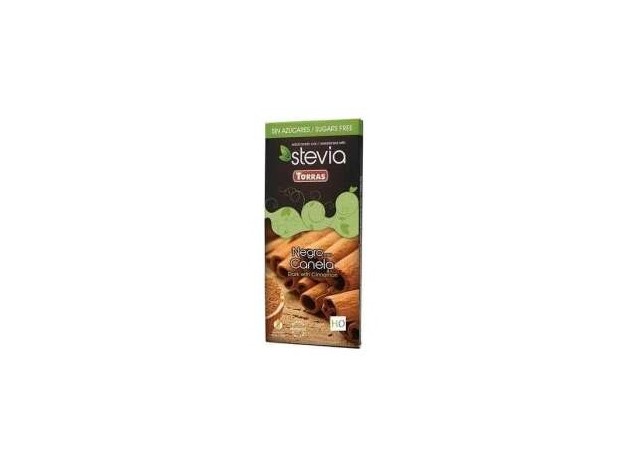 Chocolate Negro Con Canela Stevia 125Gr
