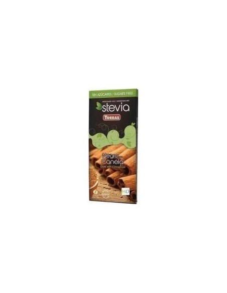 Chocolate Negro Con Canela Stevia 125Gr