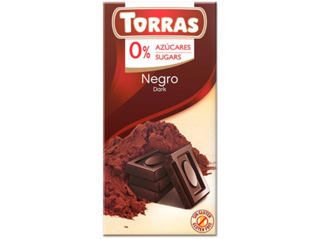 Torras Choco Negro S/G S/A C/Malt 75G