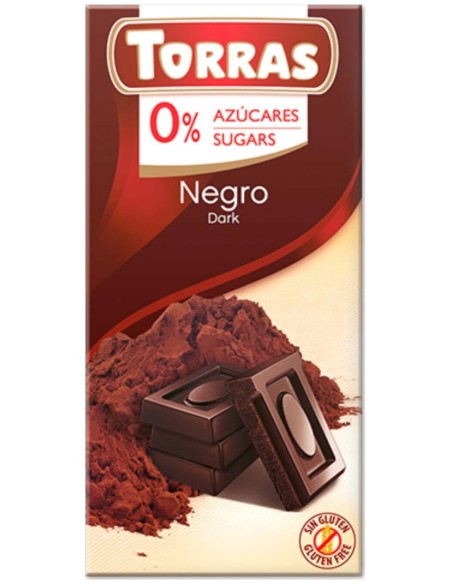 Torras Choco Negro S/G S/A C/Malt 75G