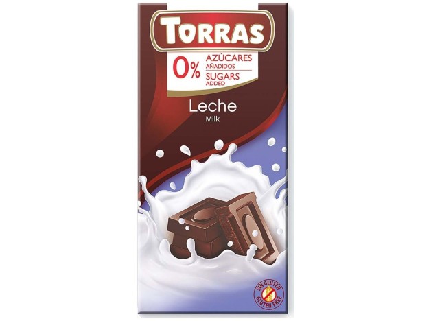 Torras Choco Leche S/G S/A C/Malt 75G