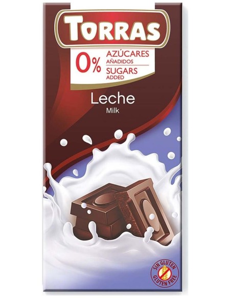 Torras Choco Leche S/G S/A C/Malt 75G