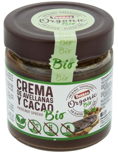 Torras Crema Cacau %26 Avellanes Con Aceite De Oliva 200G