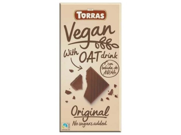 Torras Chocolate Vegano Con Bebida Avena Sin...