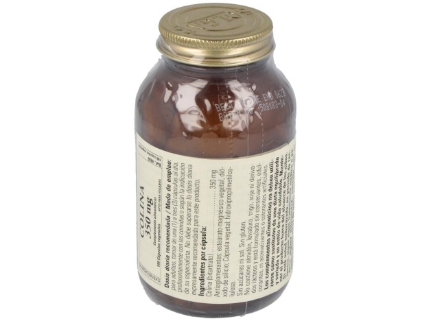 Colina 350 Mg 100 Capsula Vegetales