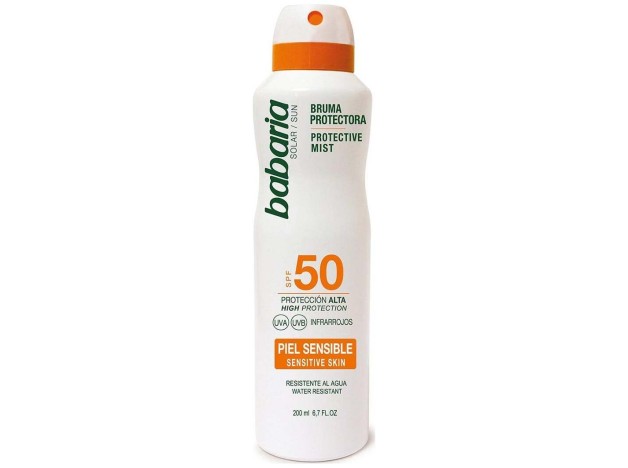 Babaria Waterproof Bruma Spf50 Piel Sensible...