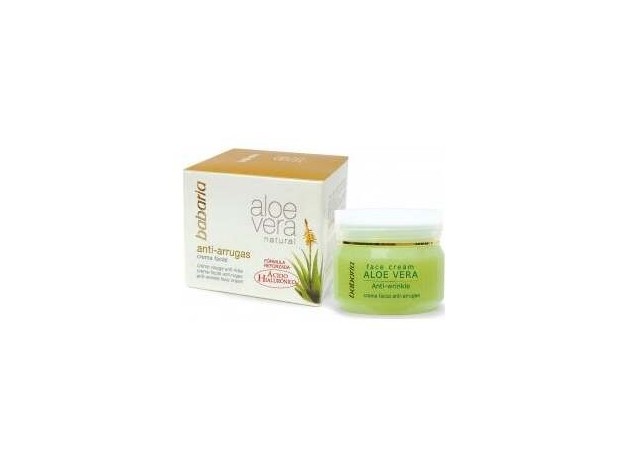 Babaria Crema Facial Antiarrugas Aloe Vera 50Ml