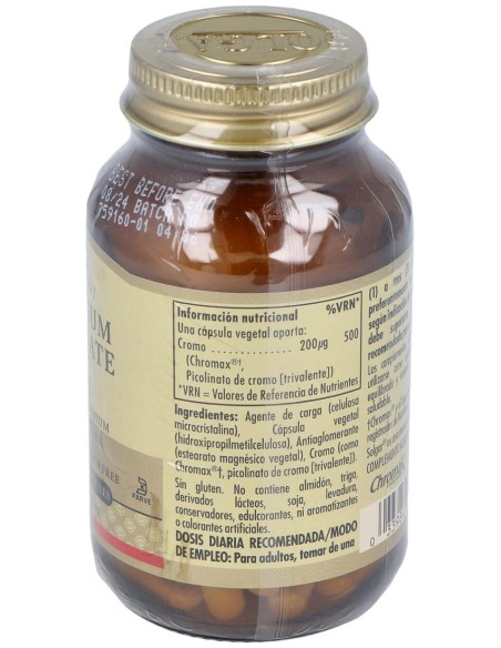 Picolinato Cromo 200 Mg 90 Caps